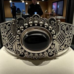 Sterling Silver 925 Black Onyx Braceet